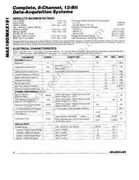 MAX181CEQH+DG002 Datasheet Page 2