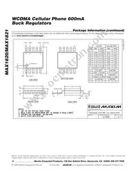 MAX1820XEUB+TG069 Datasheet Page 18