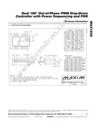 MAX1858AEEG+TGA5 Datasheet Page 21