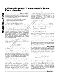 MAX1865TEEP+T Datasheet Page 16