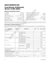MAX186DEAP-T Datasheet Page 2
