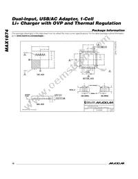 MAX1874ETE+T Datasheet Page 16