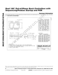 MAX1876AEEG+ Datasheet Page 22