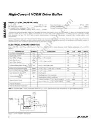 MAX1886EZK+T Datasheet Page 2