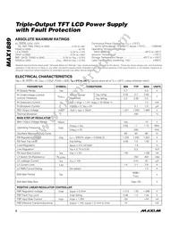 MAX1889ETE+T Datasheet Page 2