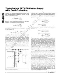 MAX1889ETE+T Datasheet Page 18