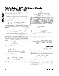 MAX1889ETE+T Datasheet Page 20