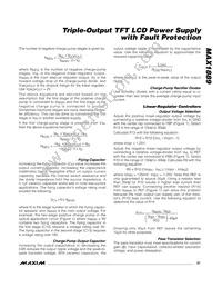 MAX1889ETE+T Datasheet Page 21