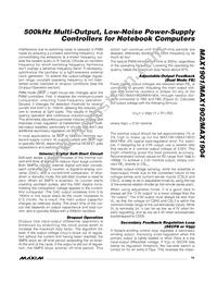 MAX1904BEAI+ Datasheet Page 19