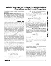 MAX1904BEAI+ Datasheet Page 21