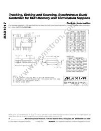 MAX1917EEE+T Datasheet Page 18