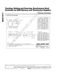 MAX1917EEE+TG51 Datasheet Page 18