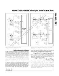 MAX19192ETI+T Datasheet Page 17