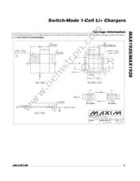 MAX1925ETC+T Datasheet Page 15