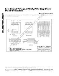 MAX1927REUB+TG05 Datasheet Page 12