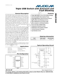 MAX1940EEE+T Datasheet Cover