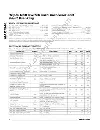 MAX1940EEE+T Datasheet Page 2