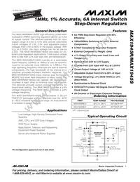 MAX1945REUI+TG11 Datasheet Cover