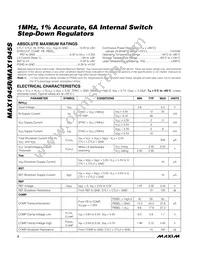 MAX1945SEUI+T Datasheet Page 2