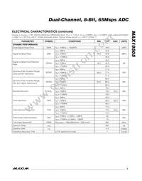 MAX19505ETM+ Datasheet Page 3