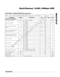 MAX19515ETM+T Datasheet Page 3