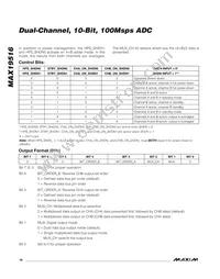 MAX19516ETM+T Datasheet Page 18