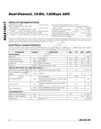 MAX19517ETM+T Datasheet Page 2