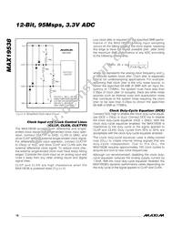 MAX19538ETL+T Datasheet Page 16