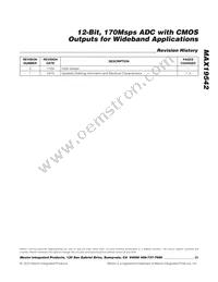 MAX19542EGK+TD Datasheet Page 23