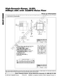 MAX19586ETN+TD Datasheet Page 20