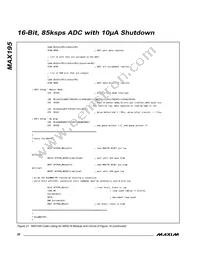 MAX195BCWE+TG035 Datasheet Page 20