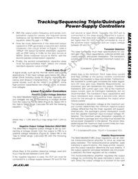 MAX1964TEEE+T Datasheet Page 21