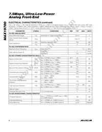 MAX19700ETM+T Datasheet Page 4