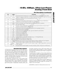 MAX19707ETM+T Datasheet Page 15