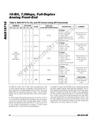 MAX19710ETN+T Datasheet Page 22