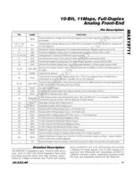 MAX19711ETN+T Datasheet Page 15