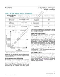 MAX19713ETN+T Datasheet Page 17