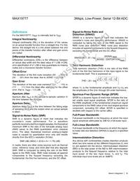 MAX19777AZA+ Datasheet Page 16