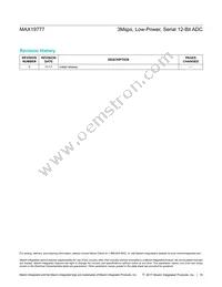 MAX19777AZA+ Datasheet Page 19