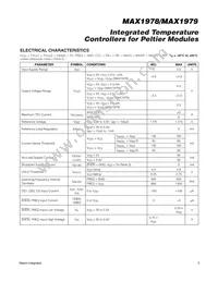 MAX1979ETM+T Datasheet Page 5