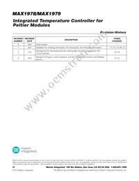 MAX1979ETM+T Datasheet Page 20