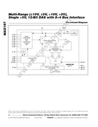 MAX197BENI+ Datasheet Page 16
