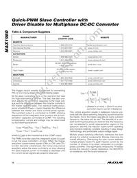 MAX1980ETP+T Datasheet Page 12