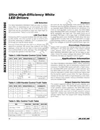 MAX1986ETE+T Datasheet Page 14