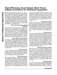 MAX1999EEI+T Datasheet Page 22