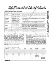 MAX1999EEI+T Datasheet Page 23