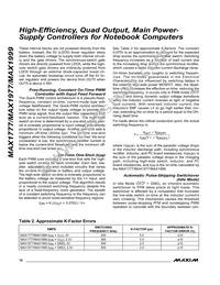 MAX1999EEI+TGC1 Datasheet Page 18