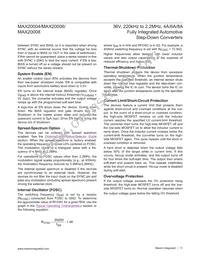 MAX20008AFOC/VY+ Datasheet Page 11