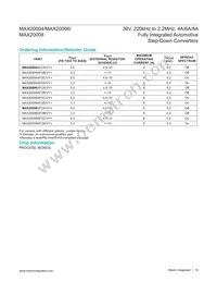 MAX20008AFOC/VY+ Datasheet Page 19