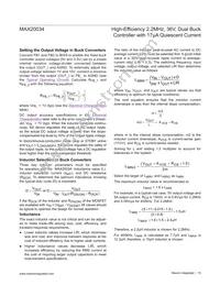 MAX20034ATIS/VY+ Datasheet Page 15